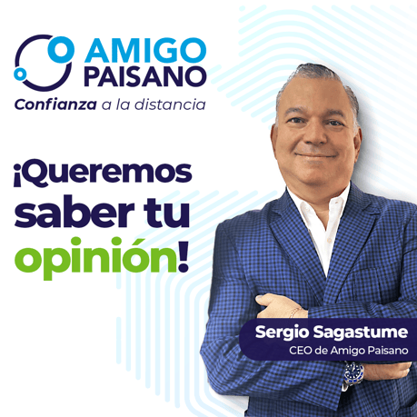 Sergio Sagastume, CEO de Amigo Paisano
